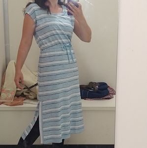 Talbot's striped dress NWT sporty XS S M